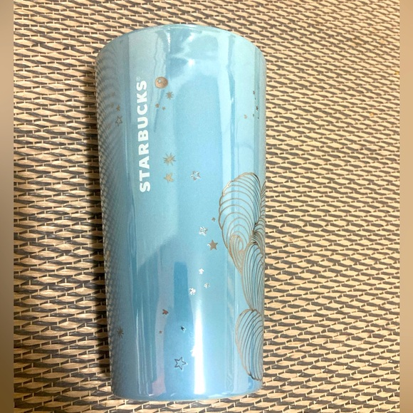 Starbucks 2023 Holiday Mermaid Siren Iridescent Icicle Blue Tumbler 12oz - Picture 1 of 9